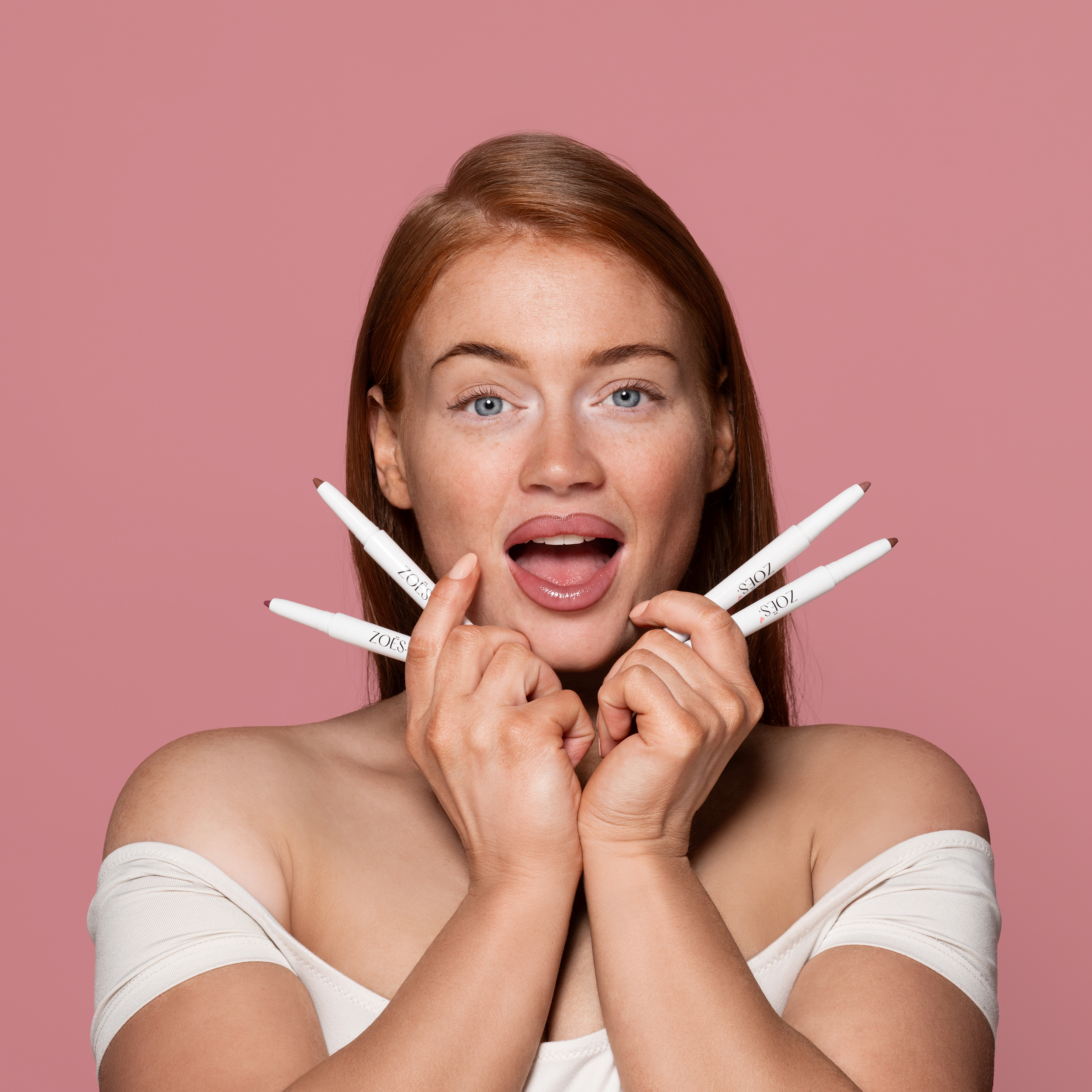 Smudge proof lip liner - 4 kleuren